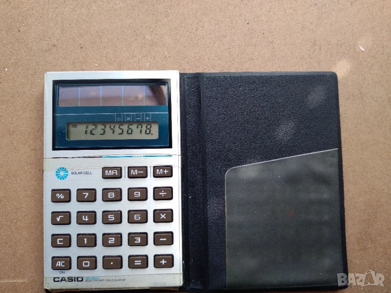 Ретро калкулатор CASIO SL-801, снимка 1