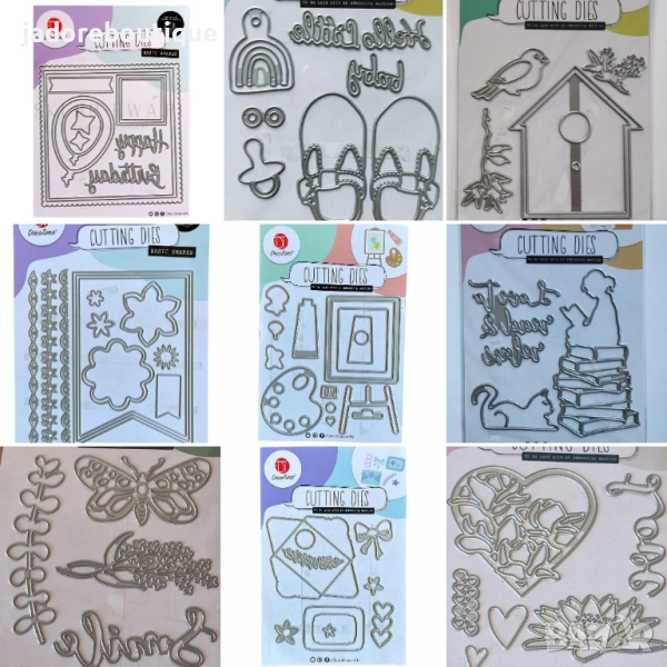 Щанци за изрязване и релеф DecoTime различни видове #2, снимка 1