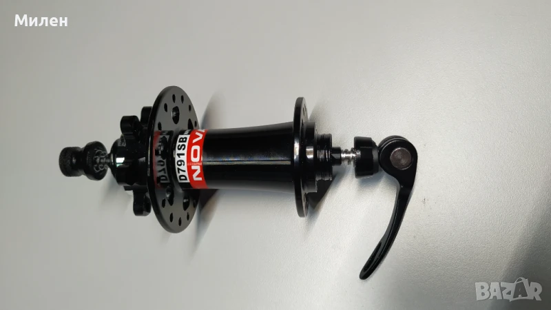 Лека предна главина QR 100x9 Novatec 32h, снимка 1