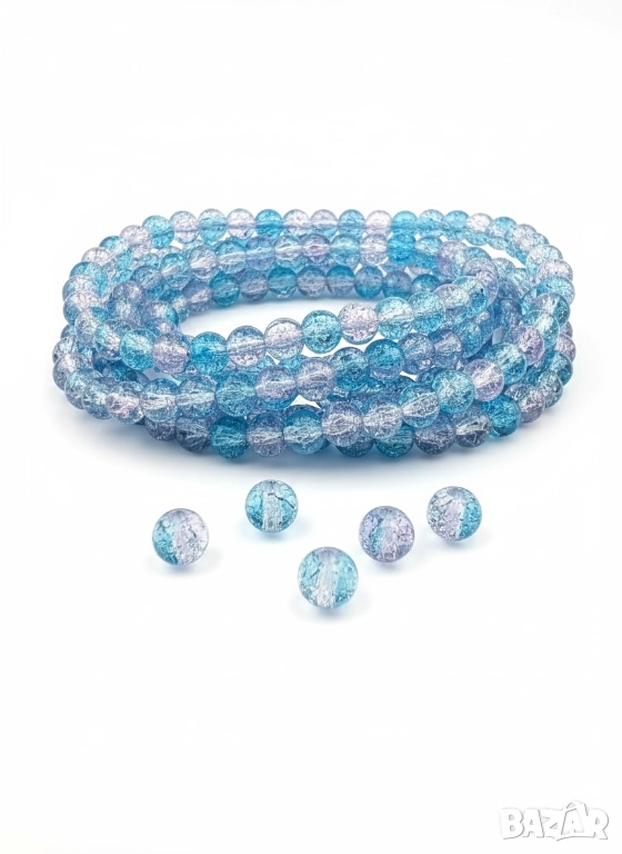 Стъклени Мъниста за Бижута 10мм 8мм 6 мм 4мм J271, снимка 1