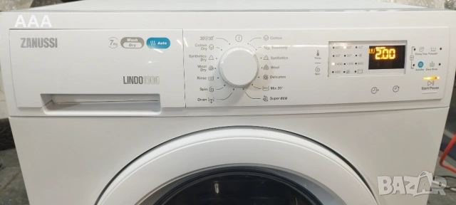 Пералня със сушилня ZANUSSI 7кг. внос от Англия, снимка 5 - Перални - 53192394