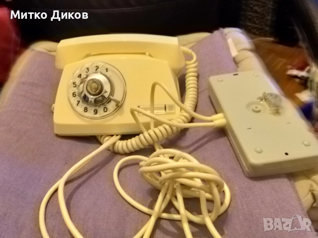 Стационарен телефон КГБ модел VEF STA-2,СССР Вертушка 1983г. нов