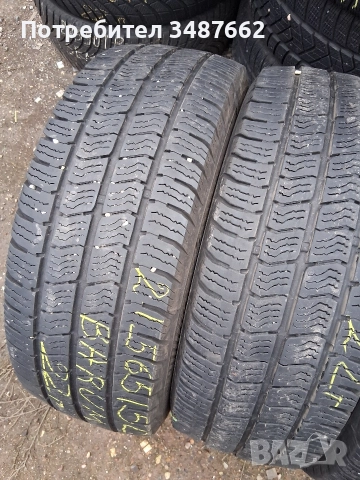 215 65 15 С BARUM 4броя зимни за БУС дот 2022г , снимка 3 - Гуми и джанти - 52663875