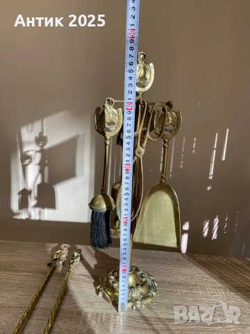 Комплект за камина , снимка 5 - Антикварни и старинни предмети - 52746768