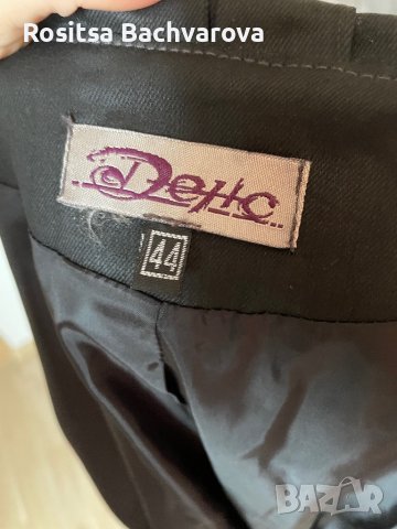 Черно манто, М размер, снимка 12 - Палта, манта - 38896030