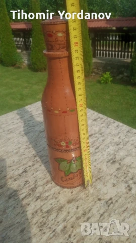 Дървена бутилка за ракия., снимка 7 - Антикварни и старинни предмети - 50787488