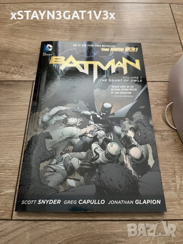 Комикс Batman - the Court of Owls с маската, снимка 2 - Списания и комикси - 52263368