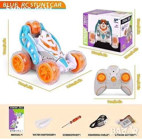 Нова Кола с дистанционно управление 360° въртяща се Подарък Деца Момчета Момичета, снимка 2 - Коли, камиони, мотори, писти - 42311343