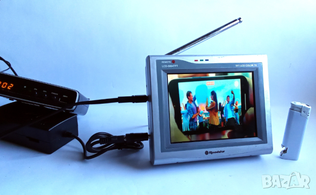 мини телевизор TV/Monitor Roadstar LCD-5604TFT, снимка 7 - Телевизори - 42149823