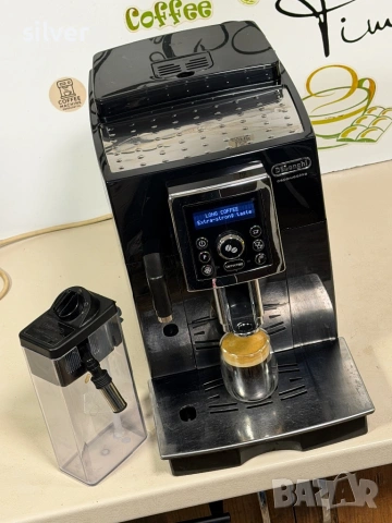 Кафемашина кафе автомат delonghi cappuccino с гаранция, снимка 9 - Кафемашини - 53449119