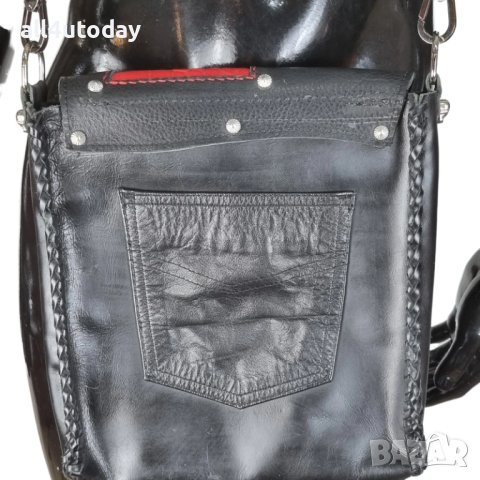 №4323 Мъжка кожена чанта за през рамо, снимка 3 - Чанти - 42262370