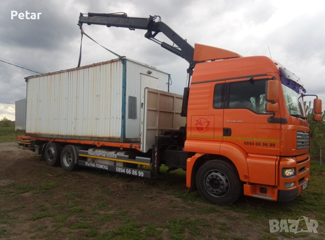 Камион със кран услуги, снимка 2 - Транспортни услуги - 52863886