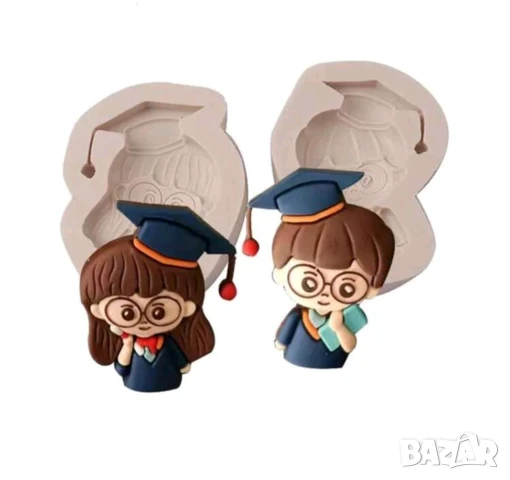 Молд абитуриенти 4 вида, снимка 3 - Форми - 51112912