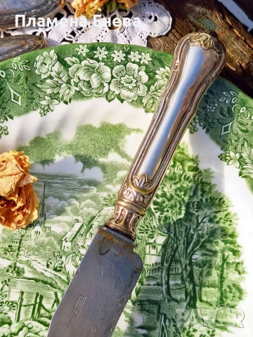 Антикварни френски ножове Paris, снимка 13 - Антикварни и старинни предмети - 53613932