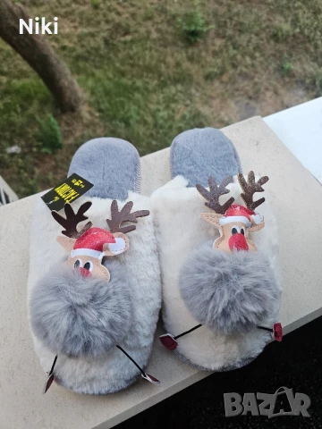 Дамски домашни чехли размер 37-38