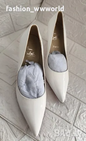 дамски обувки Christian Louboutin 40 реплика, снимка 5 - Дамски обувки на ток - 55932403