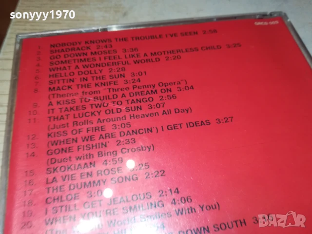 LOUIS ARMSTRONG CD 0808250950, снимка 14 - CD дискове - 51294124