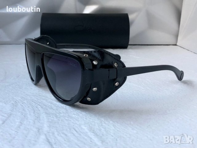 CAZAL 2023 мъжки слънчеви очила маска с кожа , снимка 3 - Слънчеви и диоптрични очила - 41940405