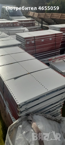 метални плоскости за стилажи, щандове за плодове и зеленчуци, снимка 6 - Стелажи и щандове - 52461957