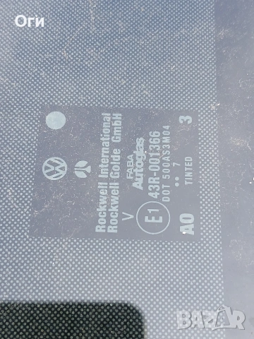 Стъкло шибидах за Фолксваген Поло 6N 94-98г., снимка 2 - Части - 53682126