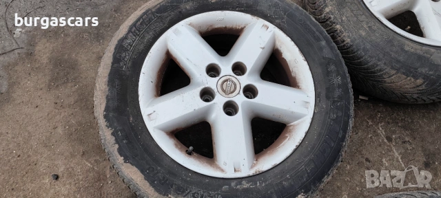 Алуминиеви джанти 215/65/16 Nissan X-Trail  T30, снимка 4 - Гуми и джанти - 53635789