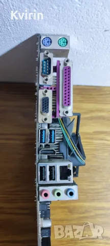 Продавам дънна платка : Asrock H81 Pro BTC + Intel Celeron G1840 + RAM  DDR3  2gb, снимка 3 - Дънни платки - 56120917