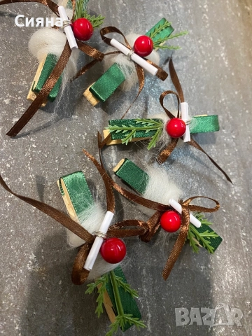 Коледни късмети и декорации, снимка 4 - Декорация за дома - 52280679