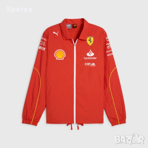 Puma Scuderia Ferrari F1 Team Coach - Оригинално мъжко яке р-р XL