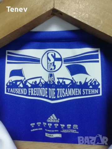 Schalke 04 Raul Adidas оригинална тениска фланелка Шалке Раул екип , снимка 5 - Тениски - 46635635
