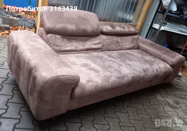 2 броя перфектни кафяви дивани, снимка 7 - Дивани и мека мебел - 36290264