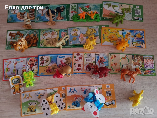 Kinder Марио,Енчантималс,Барби,Миньони,Смърфове, снимка 2 - Образователни игри - 27802232