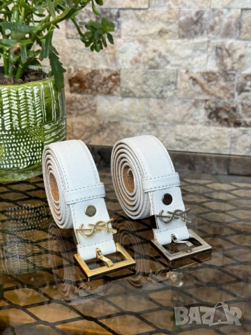 колани от естествена кожа в кутия  gucci ysl saint laurent celine