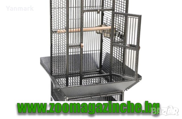 Масивна клетка за едри и средни папагали на стойка, снимка 3 - За птици - 41970754