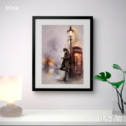 Картина "Ожидание" - digital art, снимка 3 - Картини - 55849432