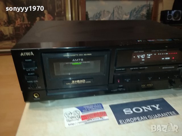 AIWA AD-F810E 3HEAD DECK-MADE IN JAPAN-SWISS 2207231907, снимка 13 - Декове - 41628619