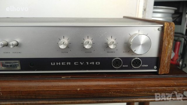 Стерео усилвател UHER CV 140, снимка 7 - Ресийвъри, усилватели, смесителни пултове - 40494430