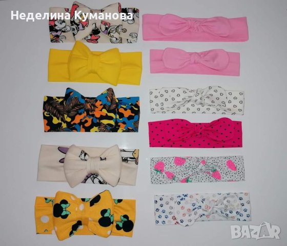 ✨️ Ушиване на 5 броя ленти за глава за деца или майки