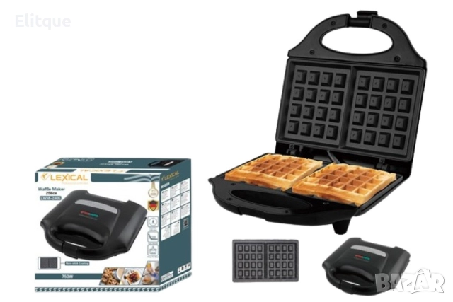 Уред за гофрети Lexical LWM-2405, снимка 5 - Гофретници - 52870818