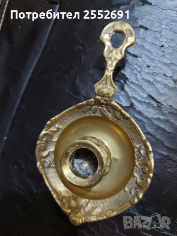 Свещник , снимка 2 - Антикварни и старинни предмети - 41038929