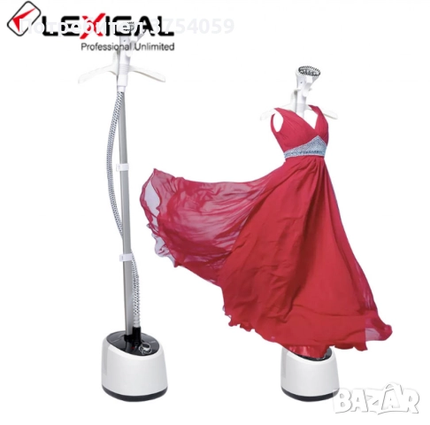 Уред за сушене и гладене на дрехи,работещ с пара