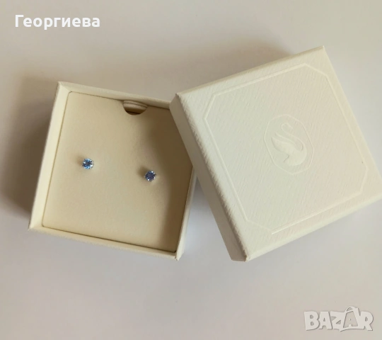 Обеци Swarovski , снимка 2 - Обеци - 53107600