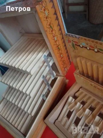 дървени кутийки за цигари, снимка 5 - Антикварни и старинни предмети - 47404292