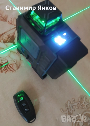 Лазерен нивелир , снимка 7 - Измервателни инструменти - 53565222