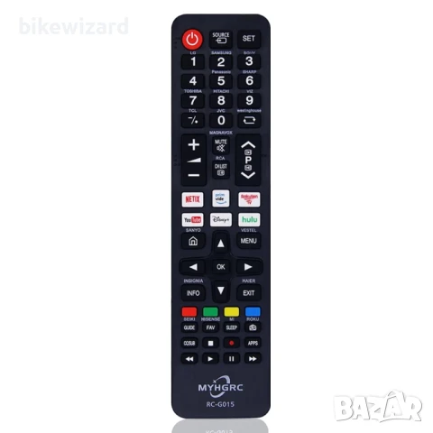  дистанционно управление за Samsung, TCL, Sharp, LG, Sony, Hitachi, Toshiba, Sanyo, Hisense НОВО