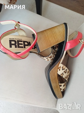Нови Replay 40 н. сандали , снимка 11 - Дамски обувки на ток - 53752781