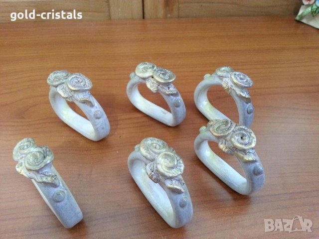  рингове пръстени халки за салфетки, снимка 2 - Антикварни и старинни предмети - 34571259