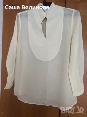 Блузи тънки копринени 4 бр, снимка 4 - Блузи с дълъг ръкав и пуловери - 53725037