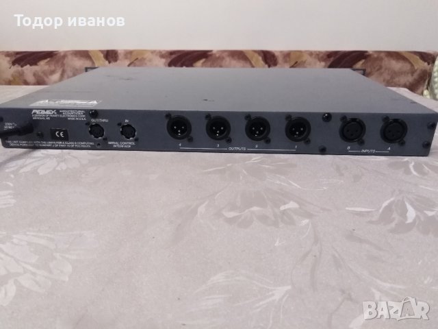 peavey-cex 4La-4 - way crossover, снимка 9 - Ресийвъри, усилватели, смесителни пултове - 41334466