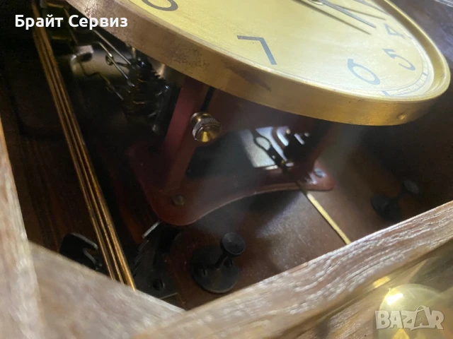 Стенен часовник Mauthe, снимка 3 - Антикварни и старинни предмети - 50929050