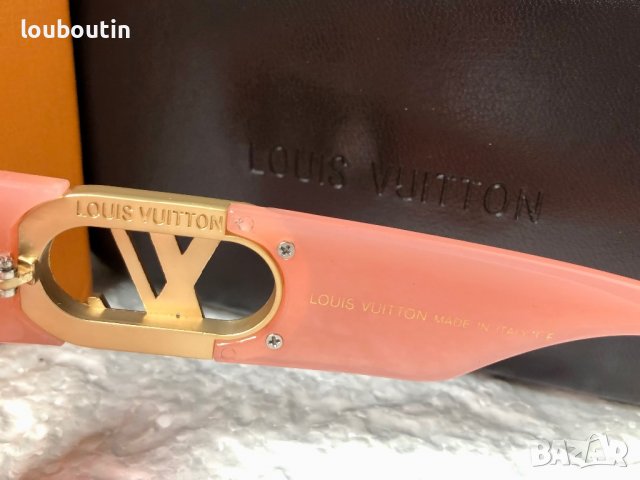Louis Vuitton 2023 висок клас слънчеви очила унисекс розово, снимка 9 - Слънчеви и диоптрични очила - 38999667